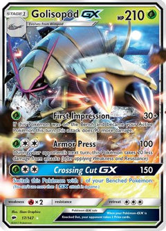 Golisopod GX (17/147) [Sun & Moon: Burning Shadows]-1