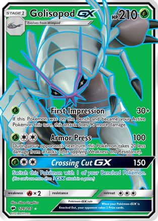 Golisopod GX (129/147) [Sun & Moon: Burning Shadows]-1