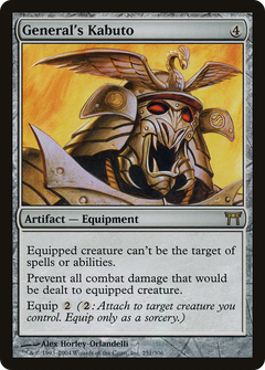 General's Kabuto [Champions of Kamigawa]-1