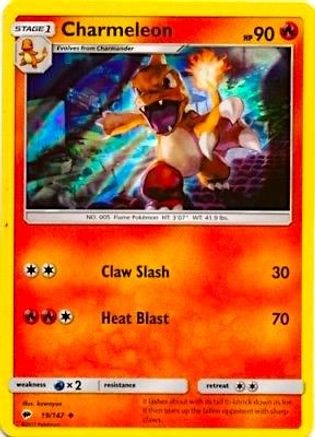 Charmeleon (19/147) (Premium Collection Promo) [Sun & Moon: Burning Shadows]-1