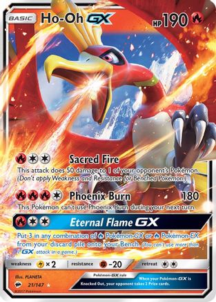 Ho-Oh GX (21/147) [Sun & Moon: Burning Shadows]-1