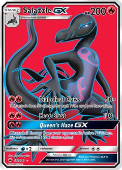 Salazzle GX (132/147) [Sun & Moon: Burning Shadows]-1