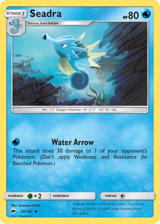 Seadra (30/147) [Sun & Moon: Burning Shadows]-1