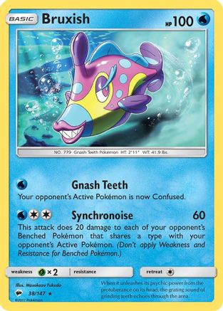 Bruxish (38/147) [Sun & Moon: Burning Shadows]-1