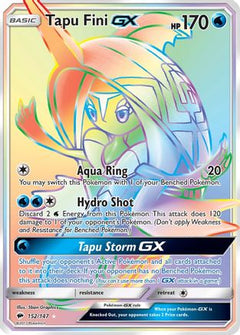 Tapu Fini GX (152/147) [Sun & Moon: Burning Shadows]-1
