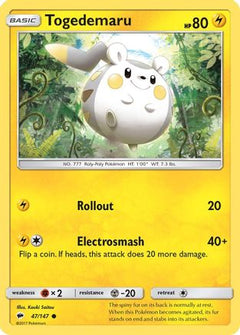 Togedemaru (47/147) [Sun & Moon: Burning Shadows]-1