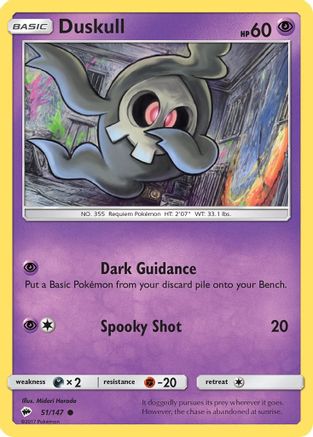 Duskull (51/147) [Sun & Moon: Burning Shadows]-1