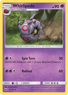 Whirlipede (57/147) [Sun & Moon: Burning Shadows]-1
