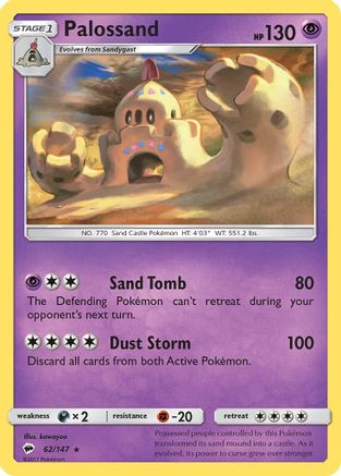 Palossand (62/147) [Sun & Moon: Burning Shadows]-1