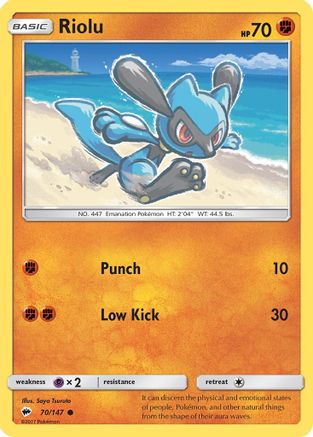 Riolu (70/147) [Sun & Moon: Burning Shadows]-1