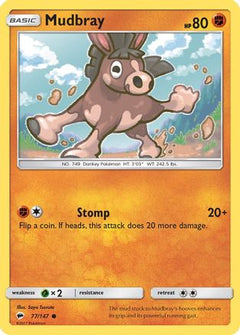 Mudbray (77/147) [Sun & Moon: Burning Shadows]-1