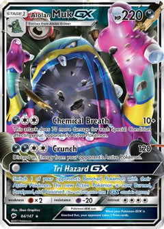 Alolan Muk GX (84/147) [Sun & Moon: Burning Shadows]-1