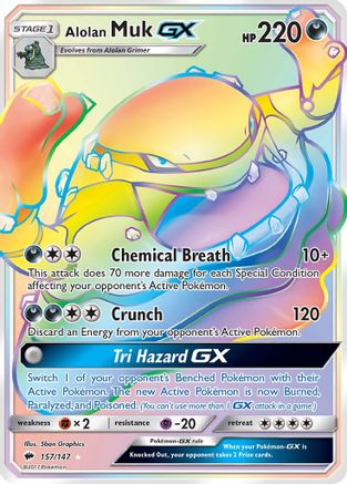Alolan Muk GX (157/147) [Sun & Moon: Burning Shadows]-1