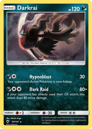 Darkrai (87/147) [Sun & Moon: Burning Shadows]-1