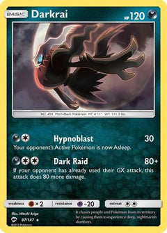 Darkrai (87/147) [Sun & Moon: Burning Shadows]-1