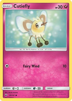 Cutiefly (95/147) [Sun & Moon: Burning Shadows]-1