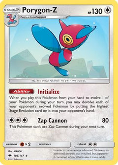 Porygon-Z (105/147) [Sun & Moon: Burning Shadows]-1