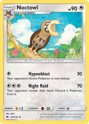 Noctowl (107/147) [Sun & Moon: Burning Shadows]-1