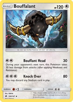 Bouffalant (108/147) [Sun & Moon: Burning Shadows]-1