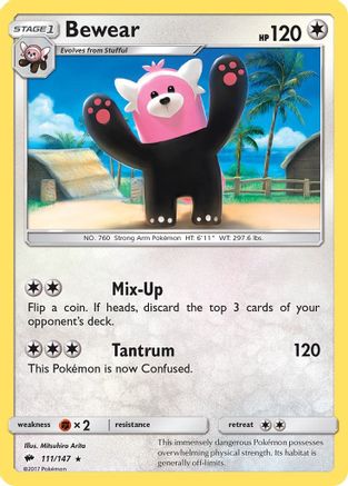 Bewear (111/147) [Sun & Moon: Burning Shadows]-1
