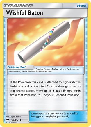 Wishful Baton (128/147) [Sun & Moon: Burning Shadows]-1