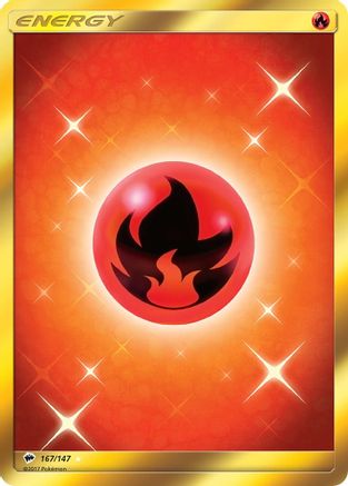 Fire Energy (167/147) [Sun & Moon: Burning Shadows]-1