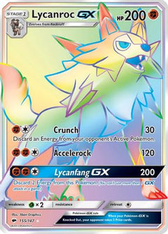Lycanroc GX (155/147) [Sun & Moon: Burning Shadows]-1