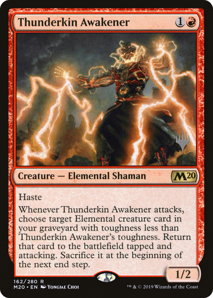 Thunderkin Awakener (Promo Pack) [Core Set 2020 Promos]-1