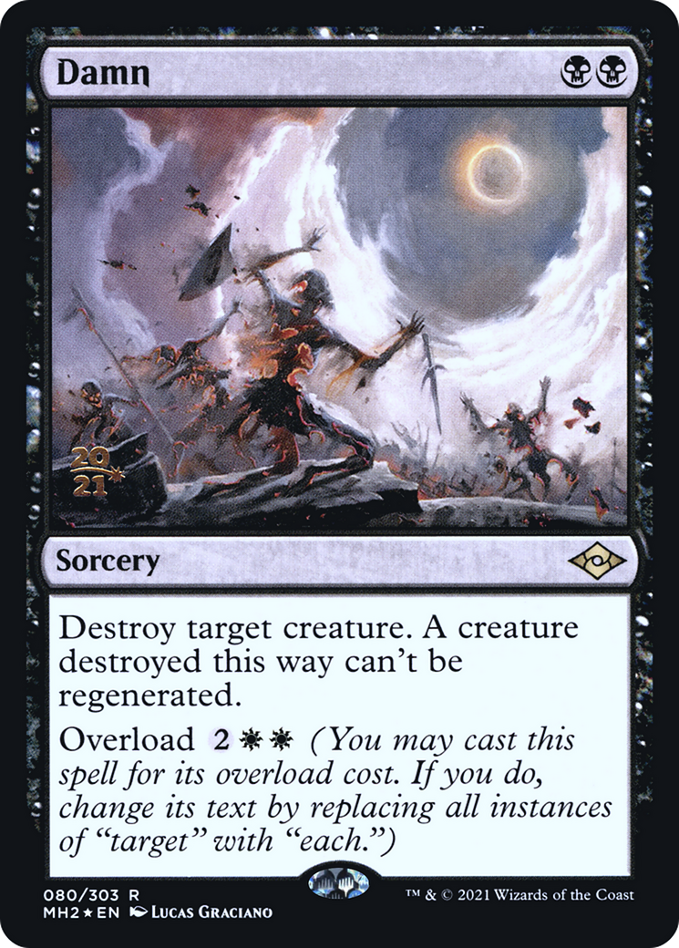 Damn [Modern Horizons 2 Prerelease Promos]-1