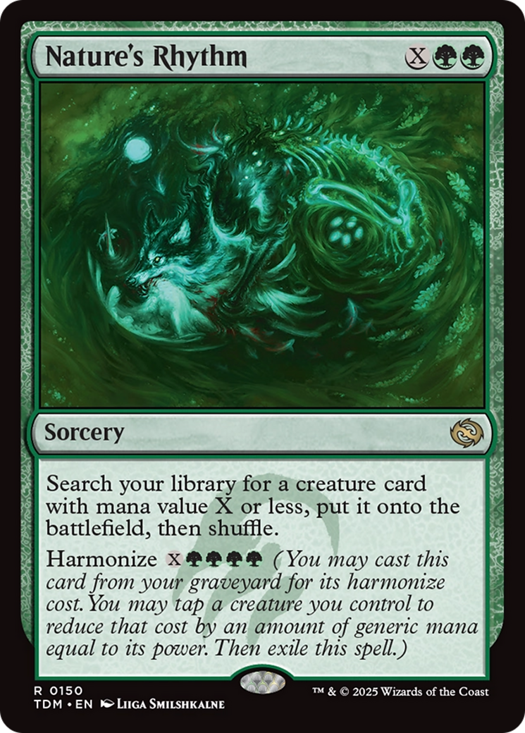 Nature's Rhythm [Tarkir: Dragonstorm]-1