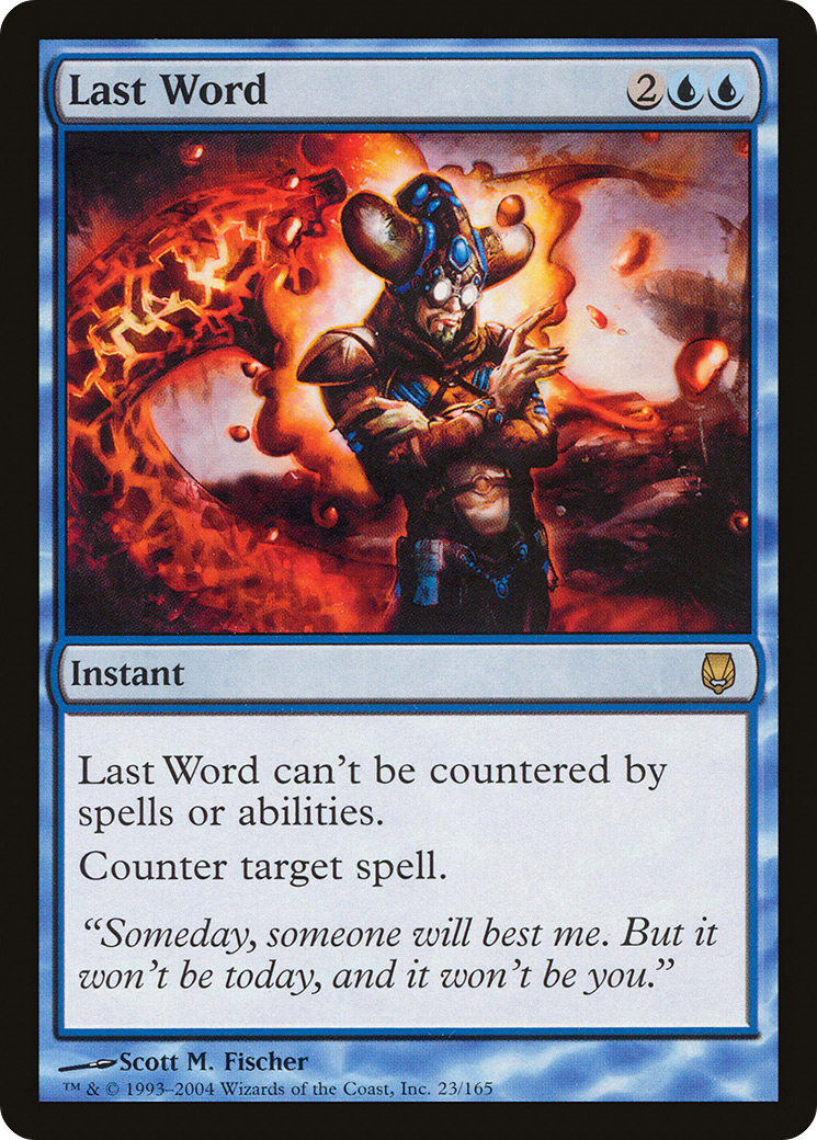Last Word [Darksteel]-1