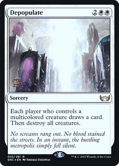 Depopulate [Streets of New Capenna Prerelease Promos]-1