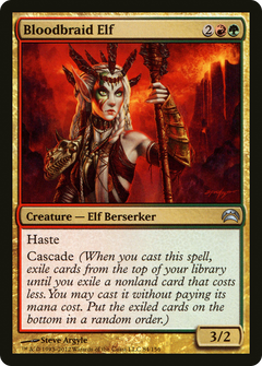 Bloodbraid Elf (PC2-084) - Planechase 2012 Foil-1