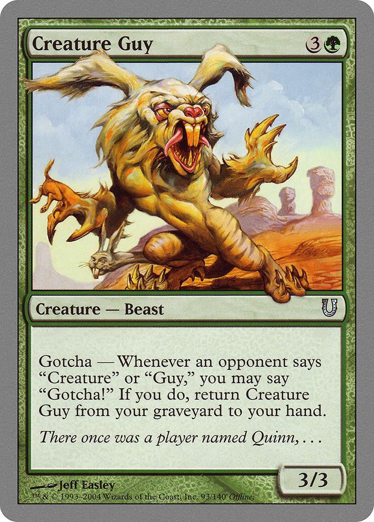 Creature Guy [Unhinged]-1
