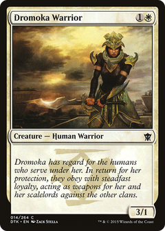 Dromoka Warrior [Dragons of Tarkir]-1