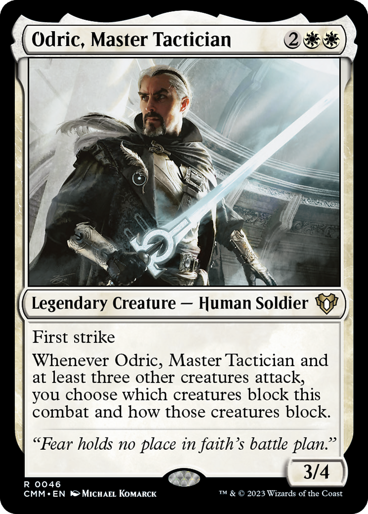 Odric, Master Tactician [Commander Masters]-1
