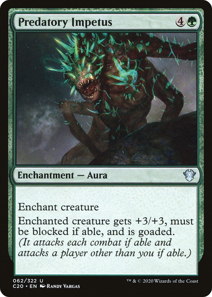 Predatory Impetus [Commander 2020]-1