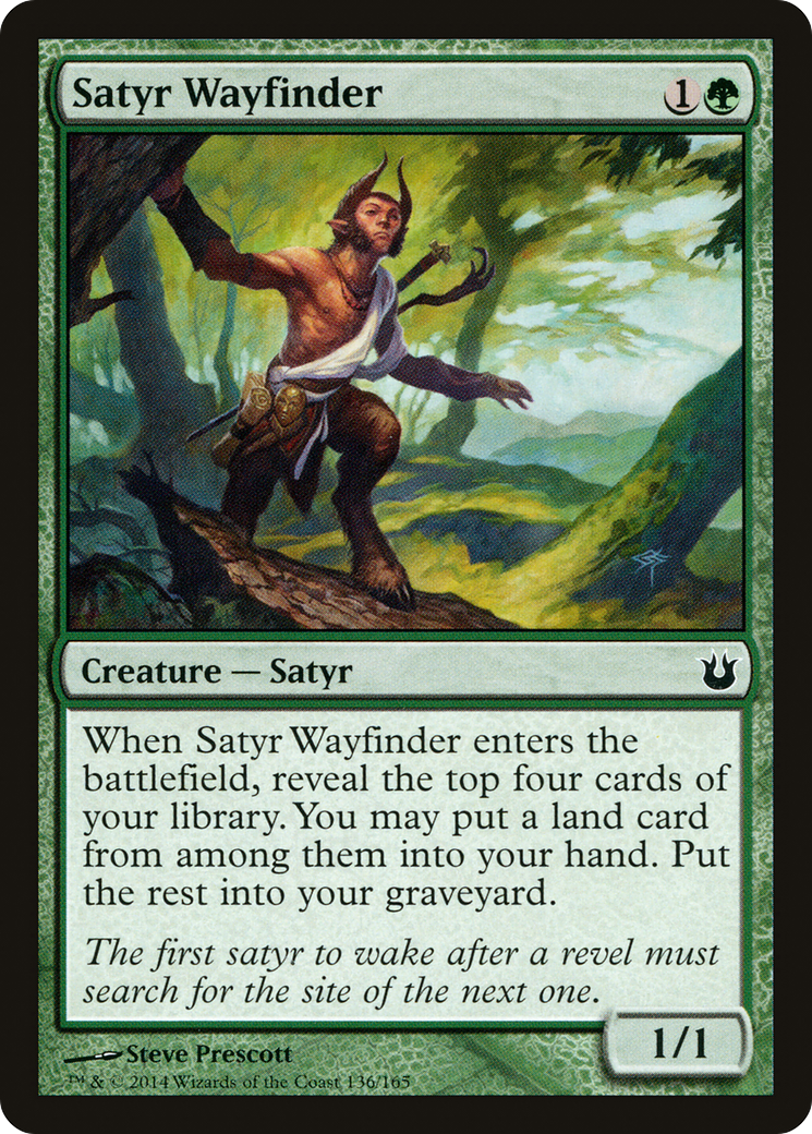 Satyr Wayfinder [Born of the Gods]-1