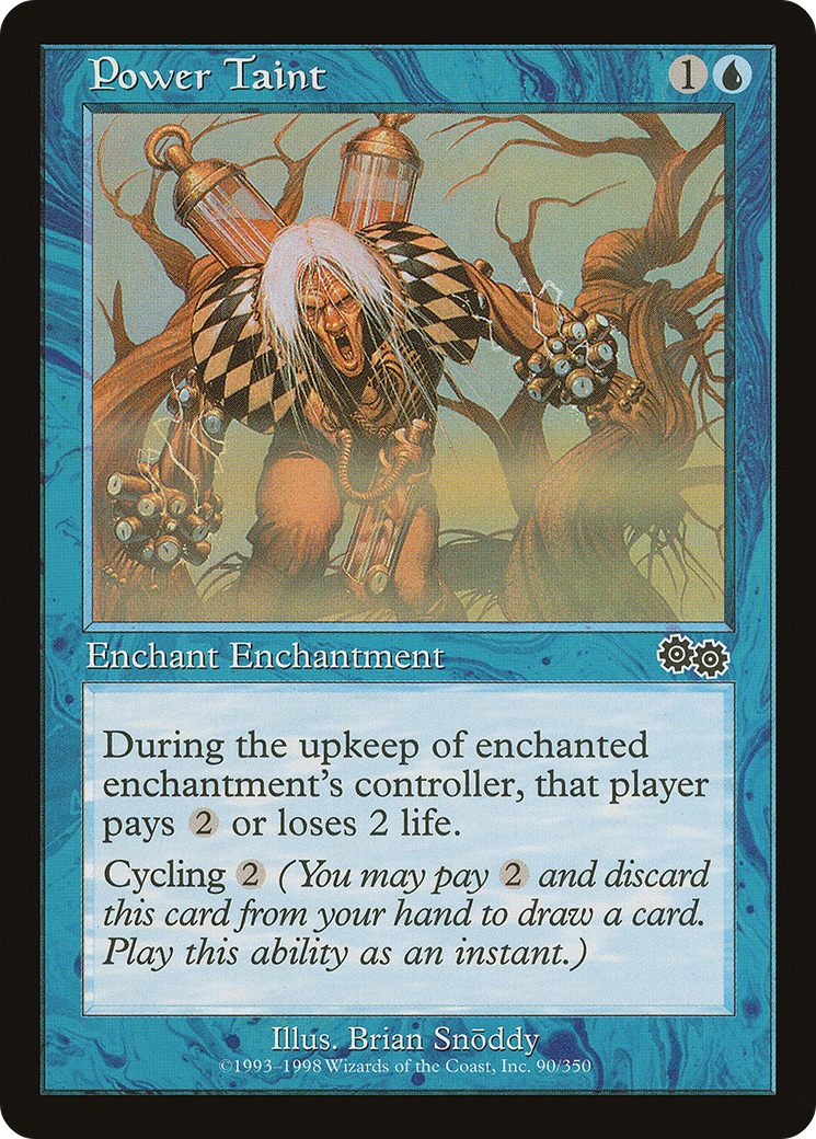 Power Taint [Urza's Saga]-1