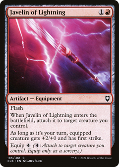 Javelin of Lightning [Commander Legends: Battle for Baldur's Gate]-1