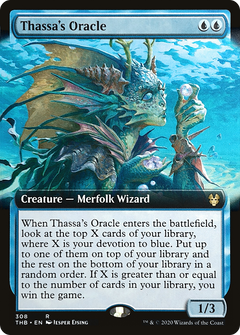 Thassa's Oracle (Extended Art) [Theros Beyond Death]-1