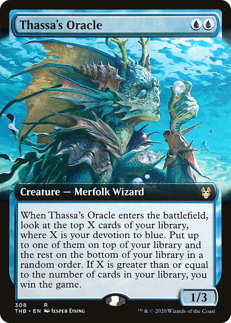 Thassa's Oracle (Extended Art) [Theros Beyond Death]-1