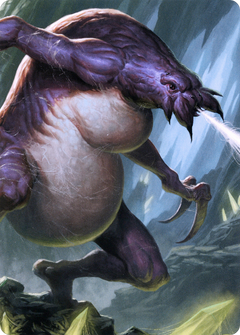 Ettercap // Ettercap (ACLB-014) - Battle for Baldur's Gate Art Series (Borderless) Foil-1