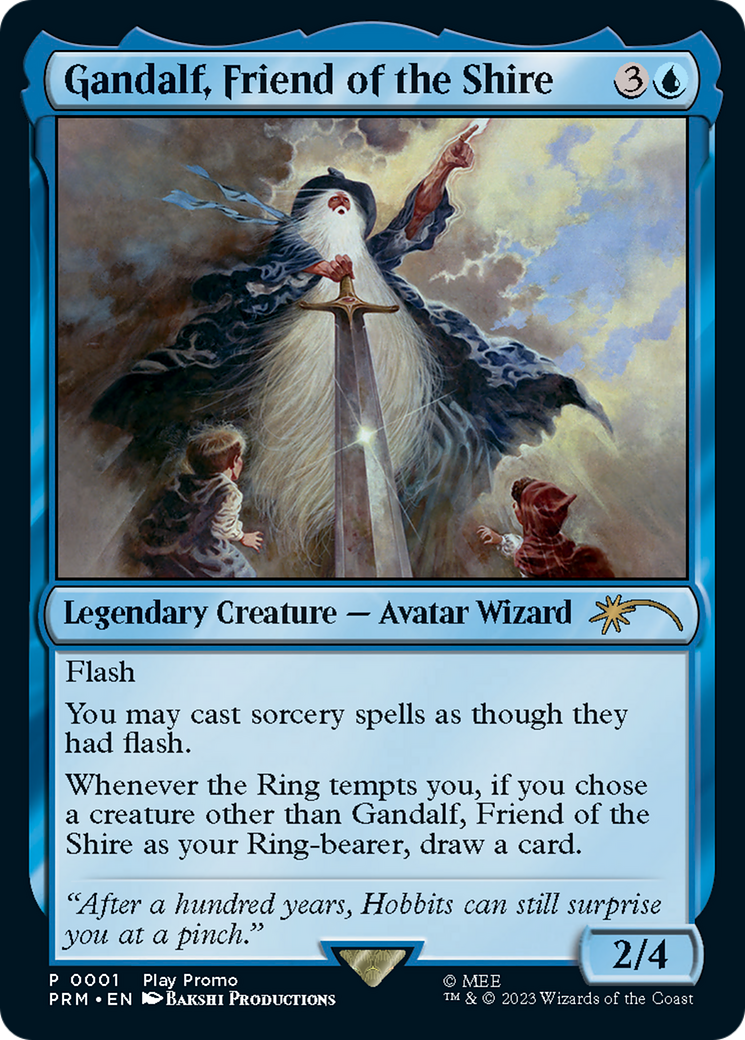 Gandalf, Friend of the Shire [Wizards Play Network 2023]-1