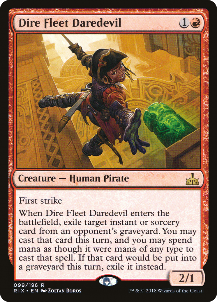 Dire Fleet Daredevil [Rivals of Ixalan]-1