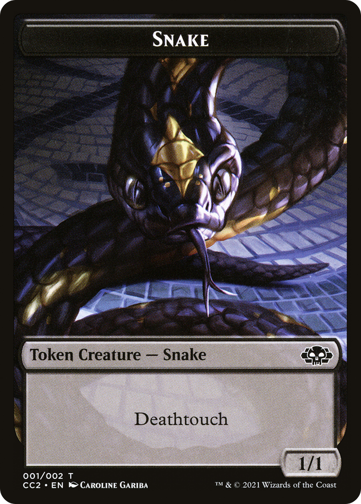 Snake // Zombie (CC2-009) - Commander Collection: Black-3