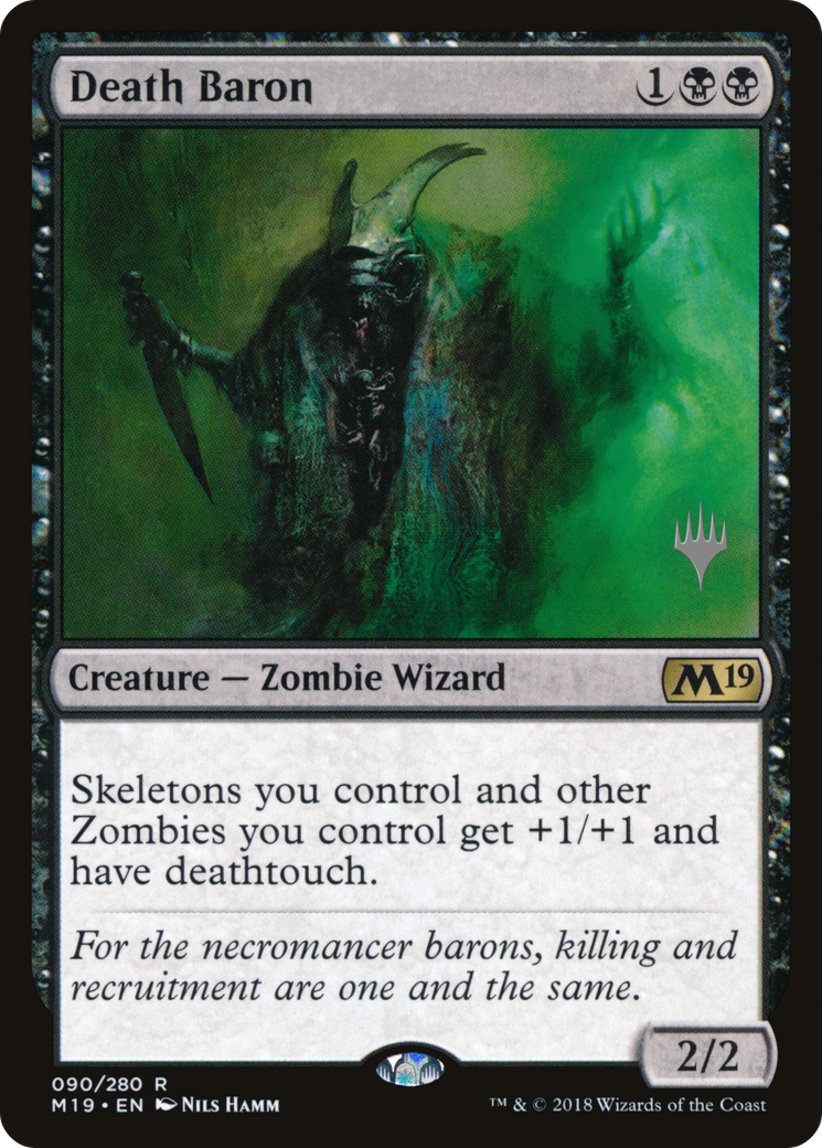 Death Baron (Promo Pack) [Core Set 2019 Promos]-1