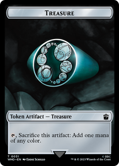 Copy // Treasure (0031) Double-Sided Token [Doctor Who Tokens]-2