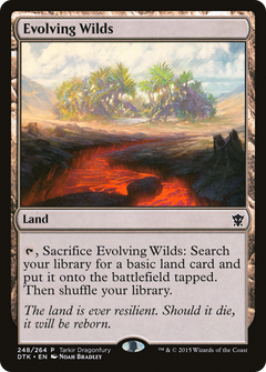Evolving Wilds [Tarkir Dragonfury]-1