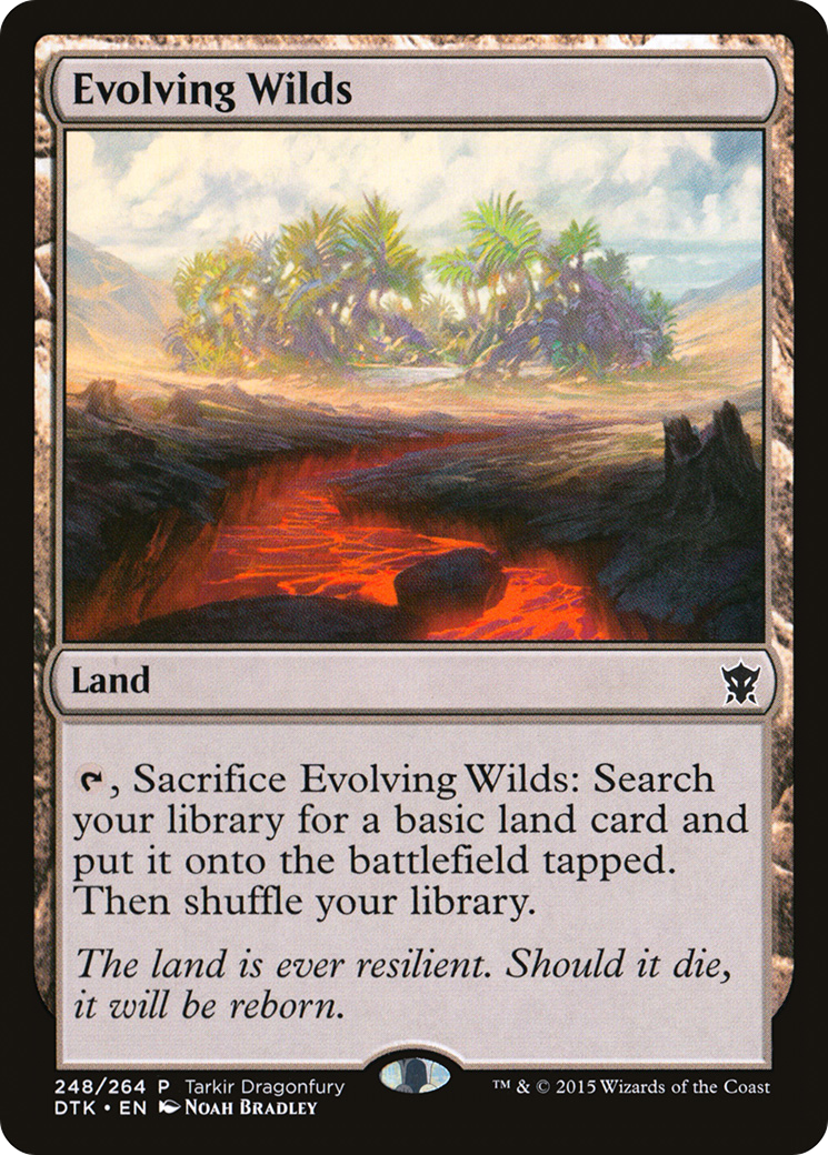 Evolving Wilds [Tarkir Dragonfury]-1